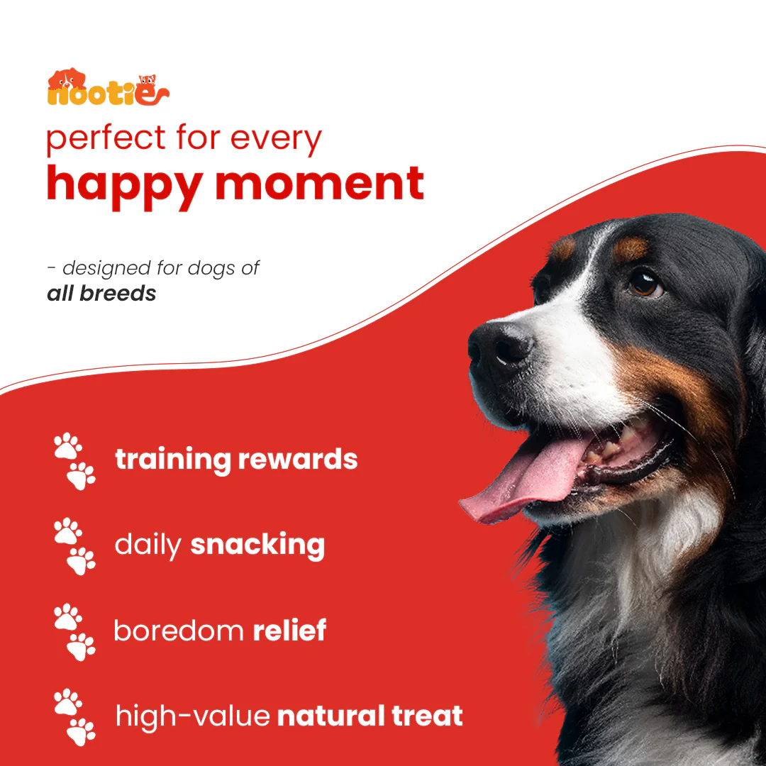 Nootie Happy Chews – Dehydrated Chicken Neck Dog Treats (80g) | All-Natural, High-Protein, Crunchy Snack - Image 8