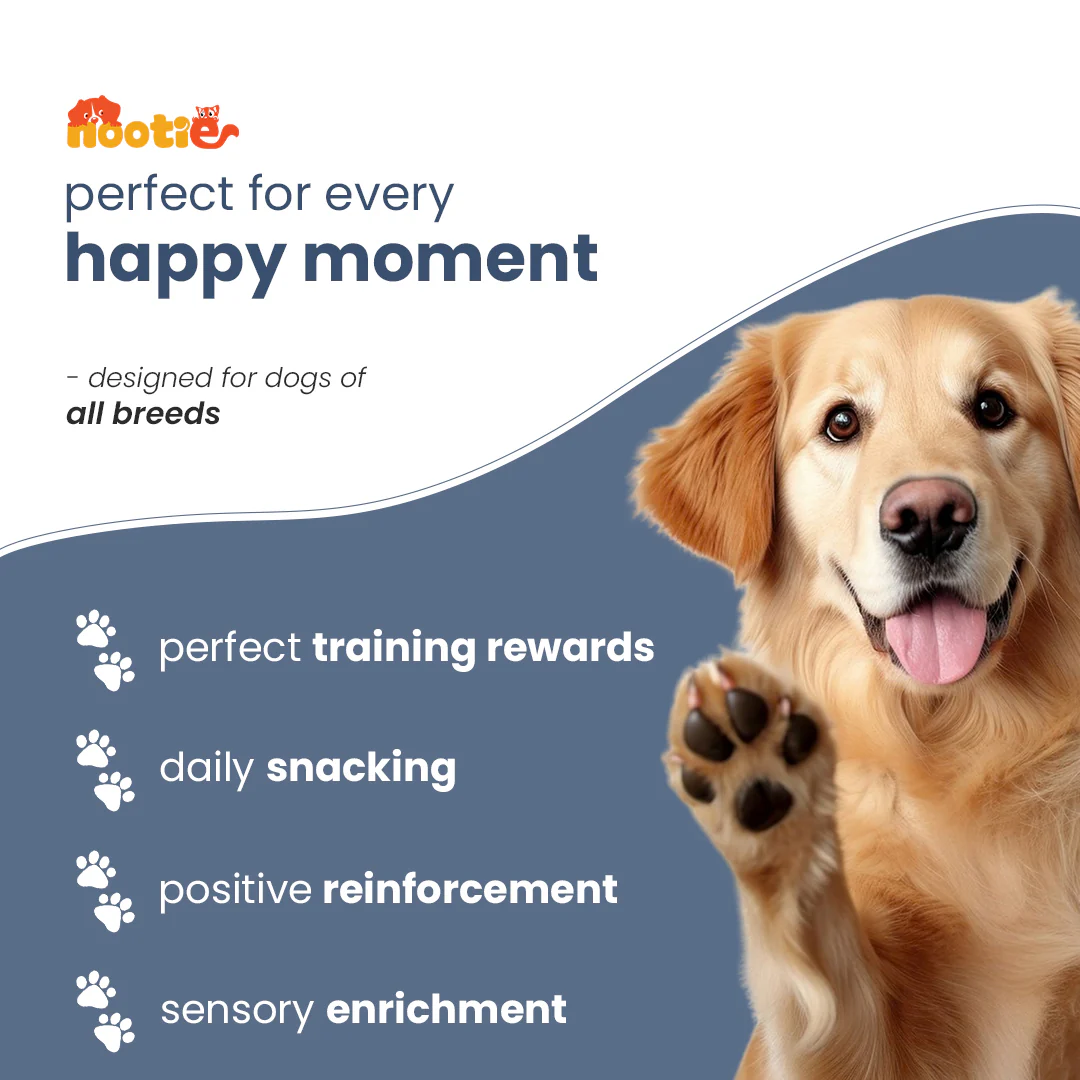 Nootie Happy Chews – Dehydrated Chicken Jerky Blueberry Dog Treats (50g) | All-Natural, Grain-Free Protein Snack - Image 8