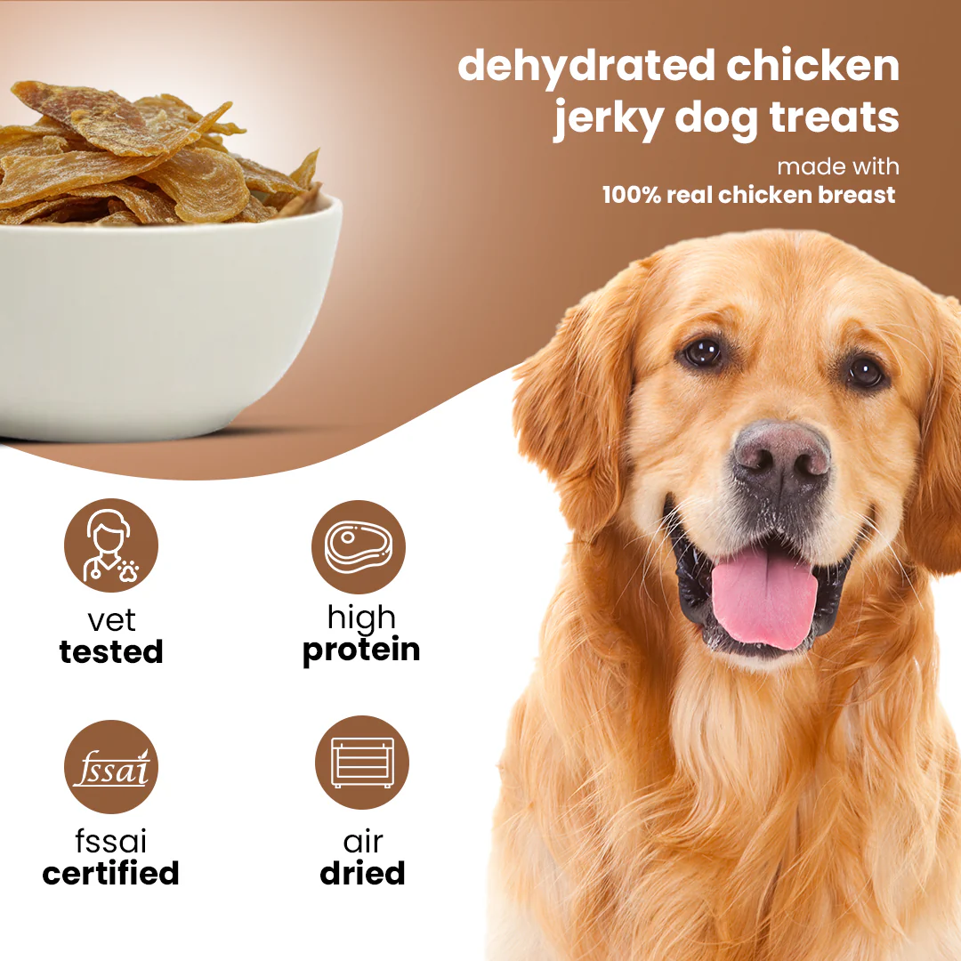 Nootie Happy Chews – Dehydrated Chicken Jerky Dog Treats – 80g - Image 3