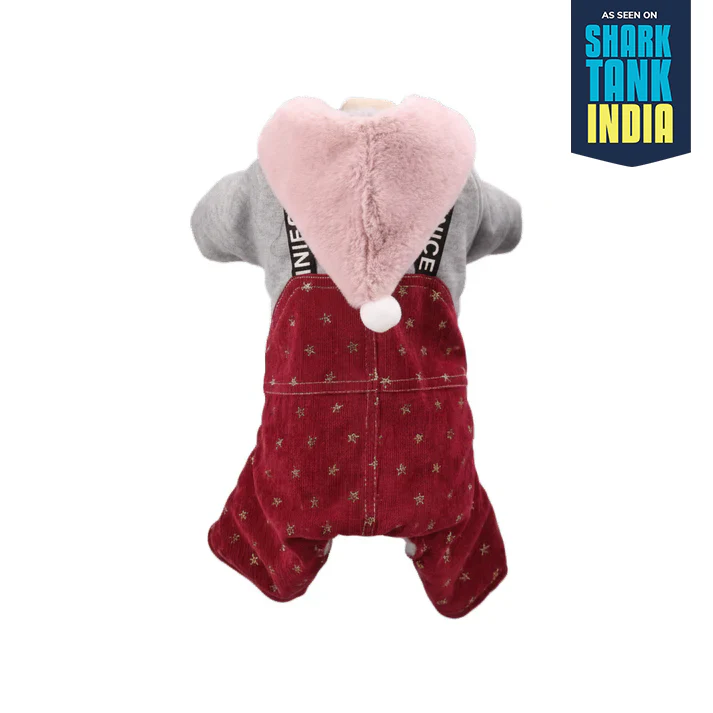 Nootie Winter Double Layer Jumpsuit with Hoodie for Dogs | Warm, Soft & Lightweight - Image 10