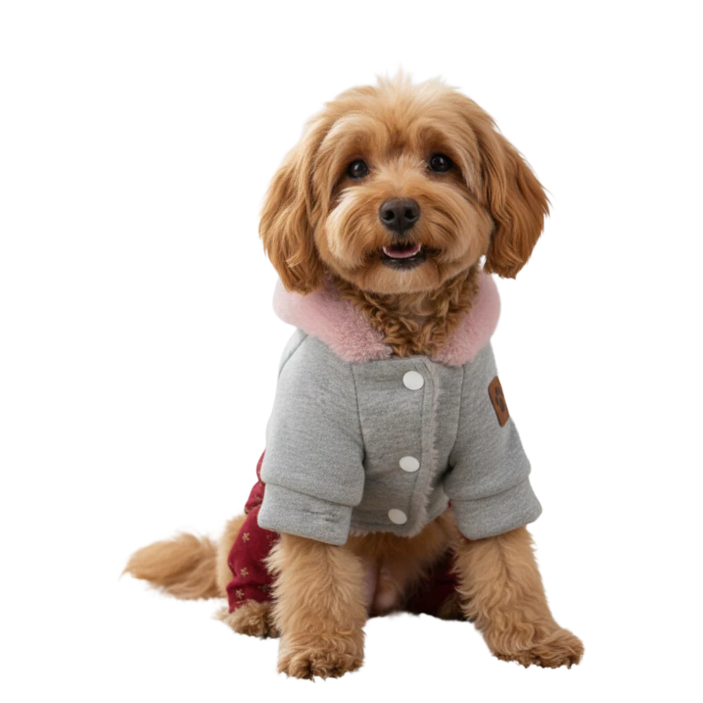 Nootie Winter Double Layer Jumpsuit with Hoodie for Dogs | Warm, Soft & Lightweight - Image 3